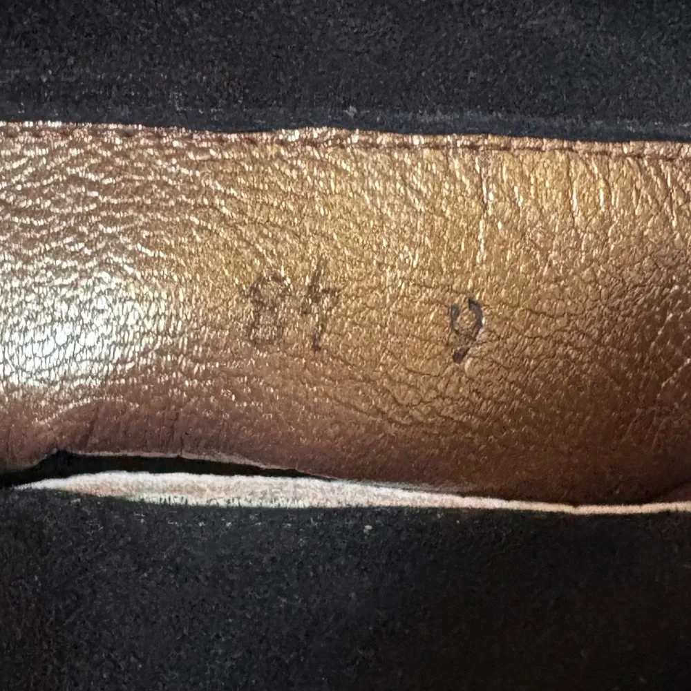 YSL Vintage High Black Suede Boots Over Knee Size 8.5